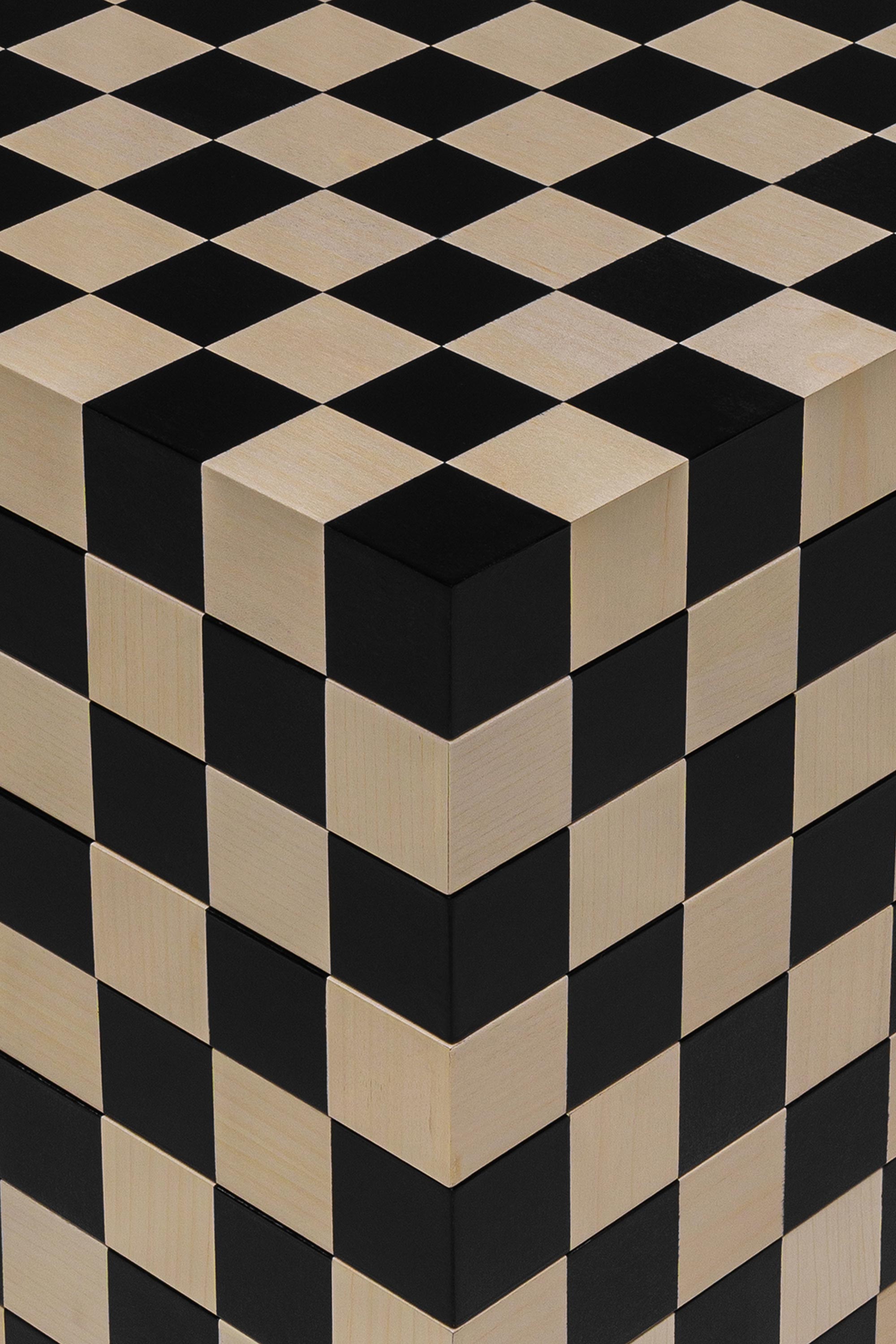 Maple wood chess table
