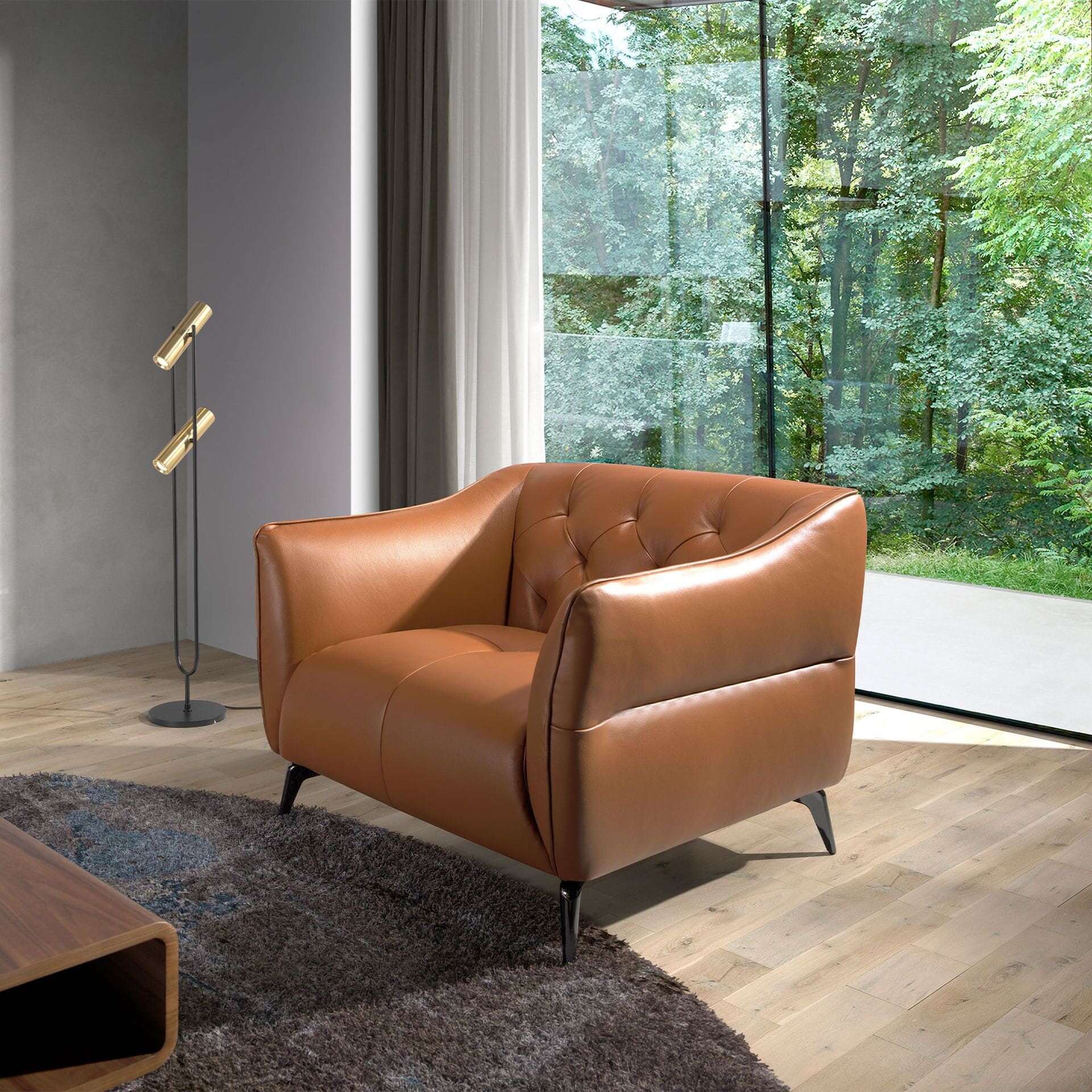 Chester Armchair Brown Leather