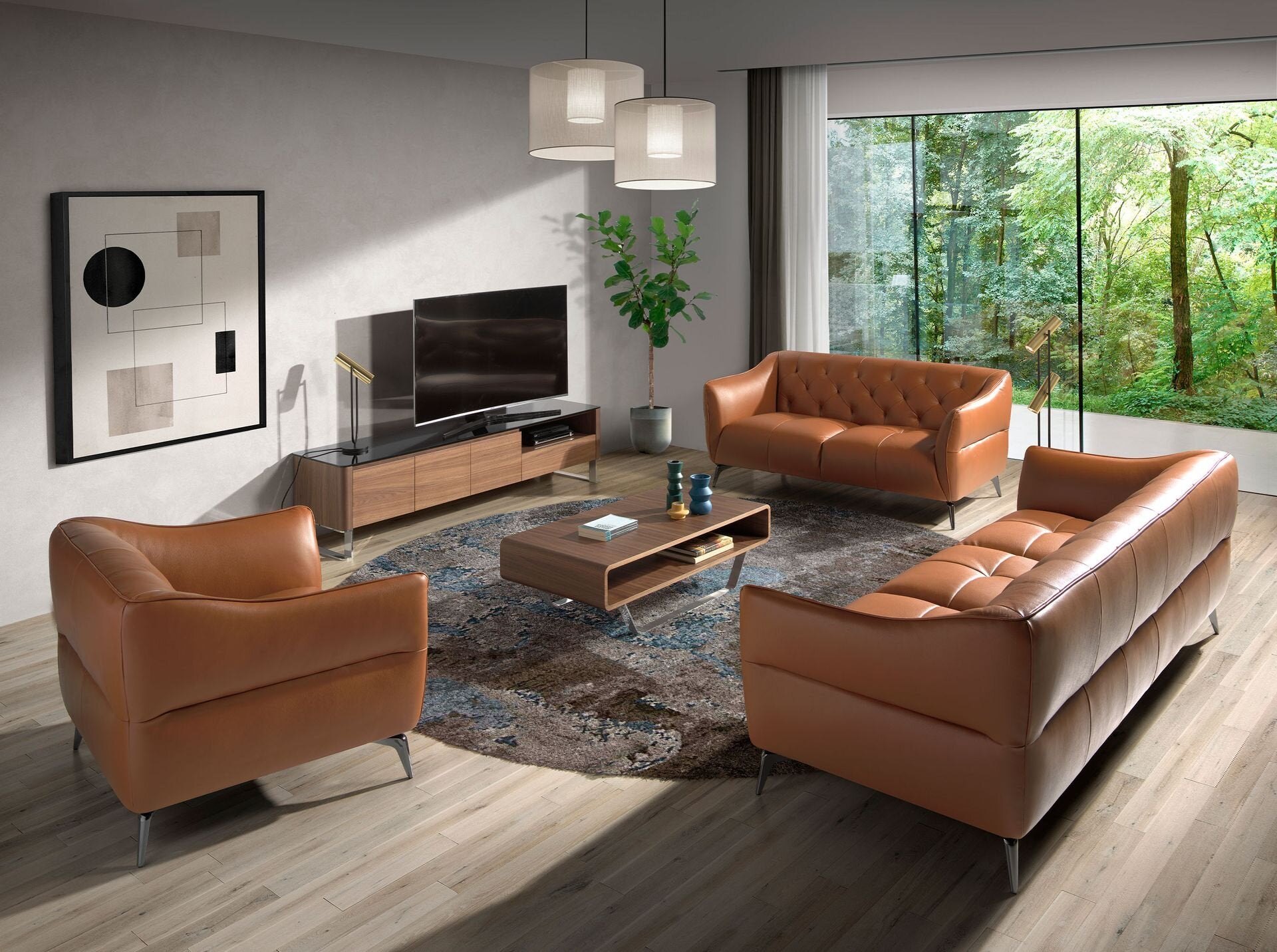 Chester Armchair Brown Leather