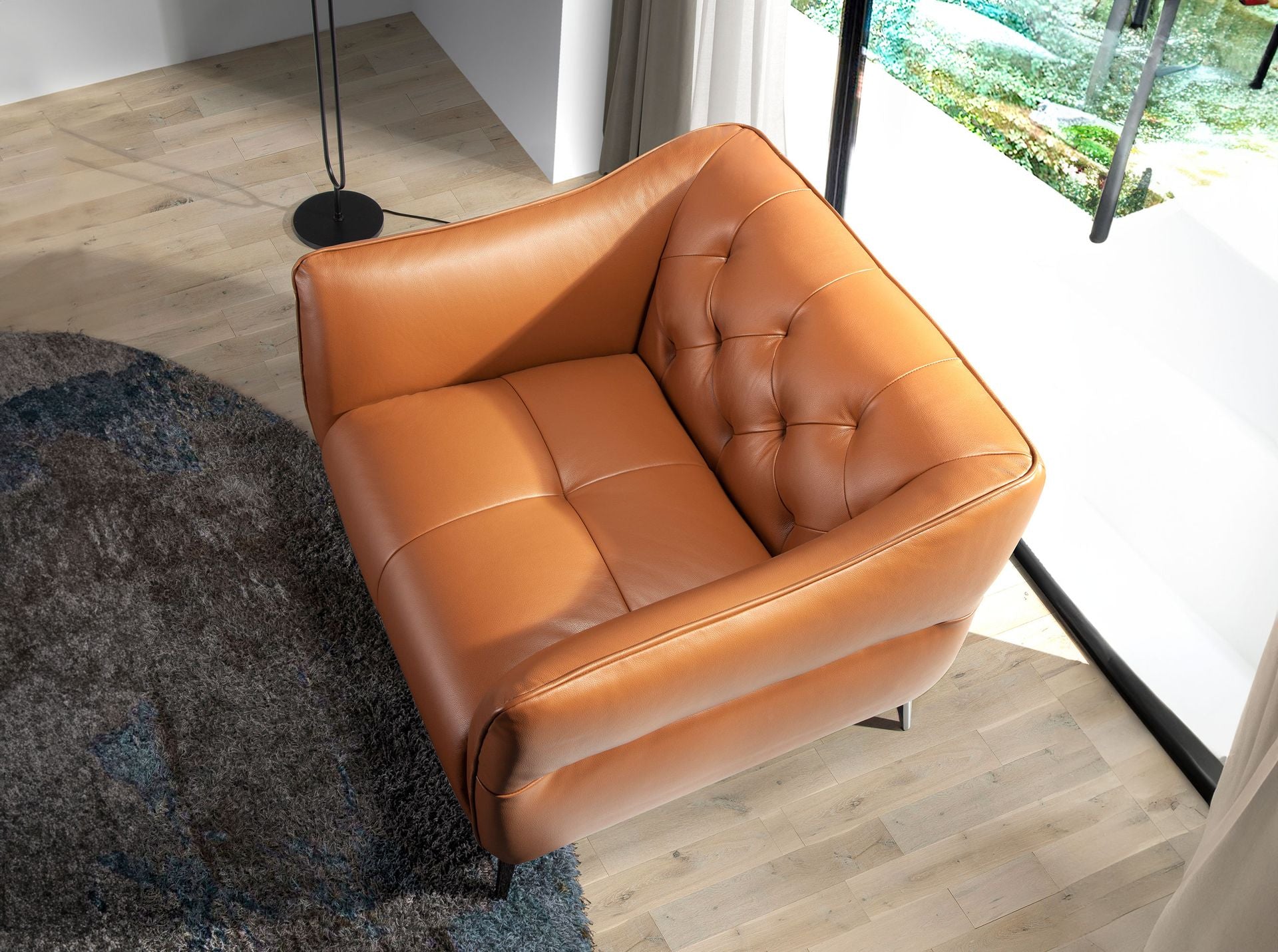 Chester Armchair Brown Leather