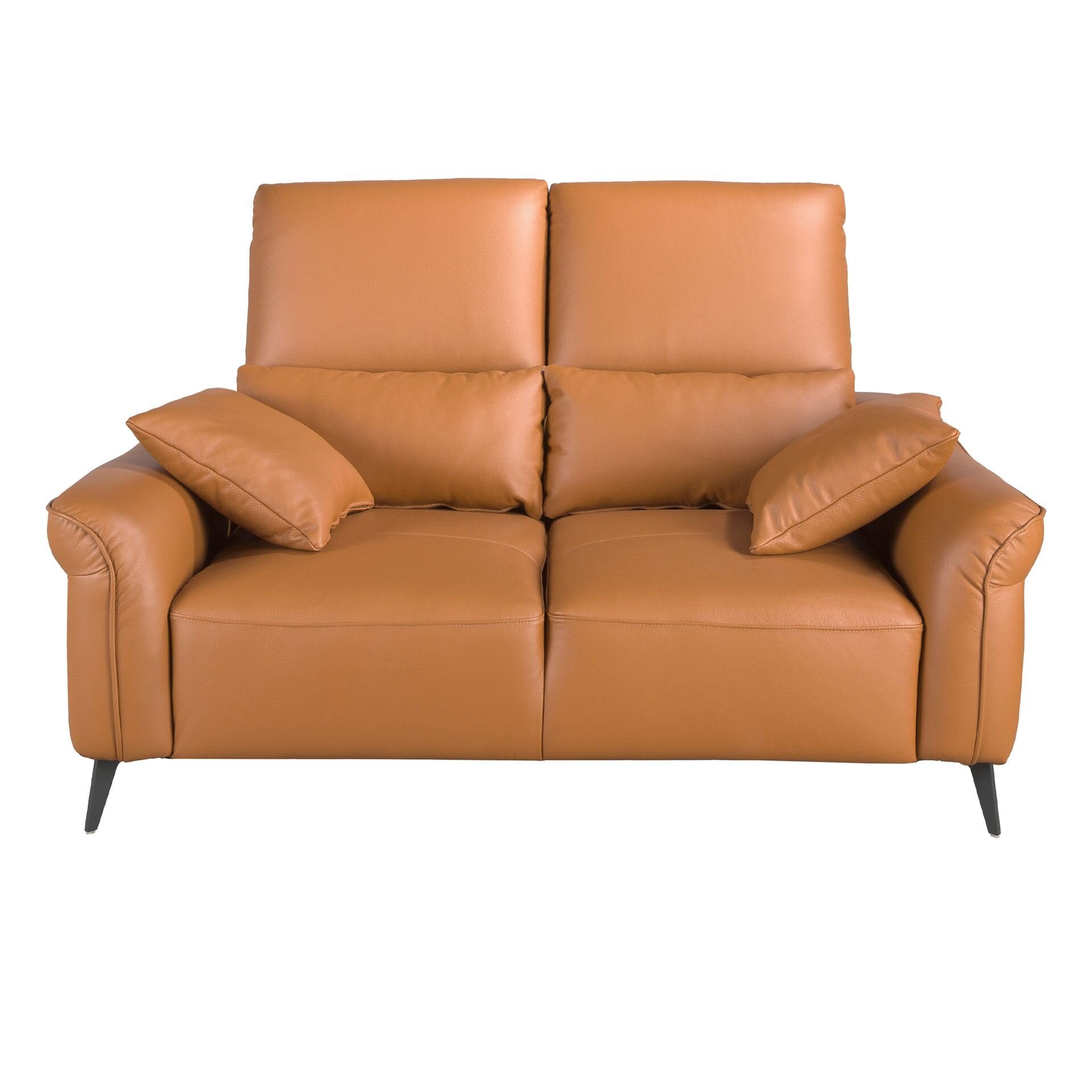 2 Seater Sofa Brown Leather
