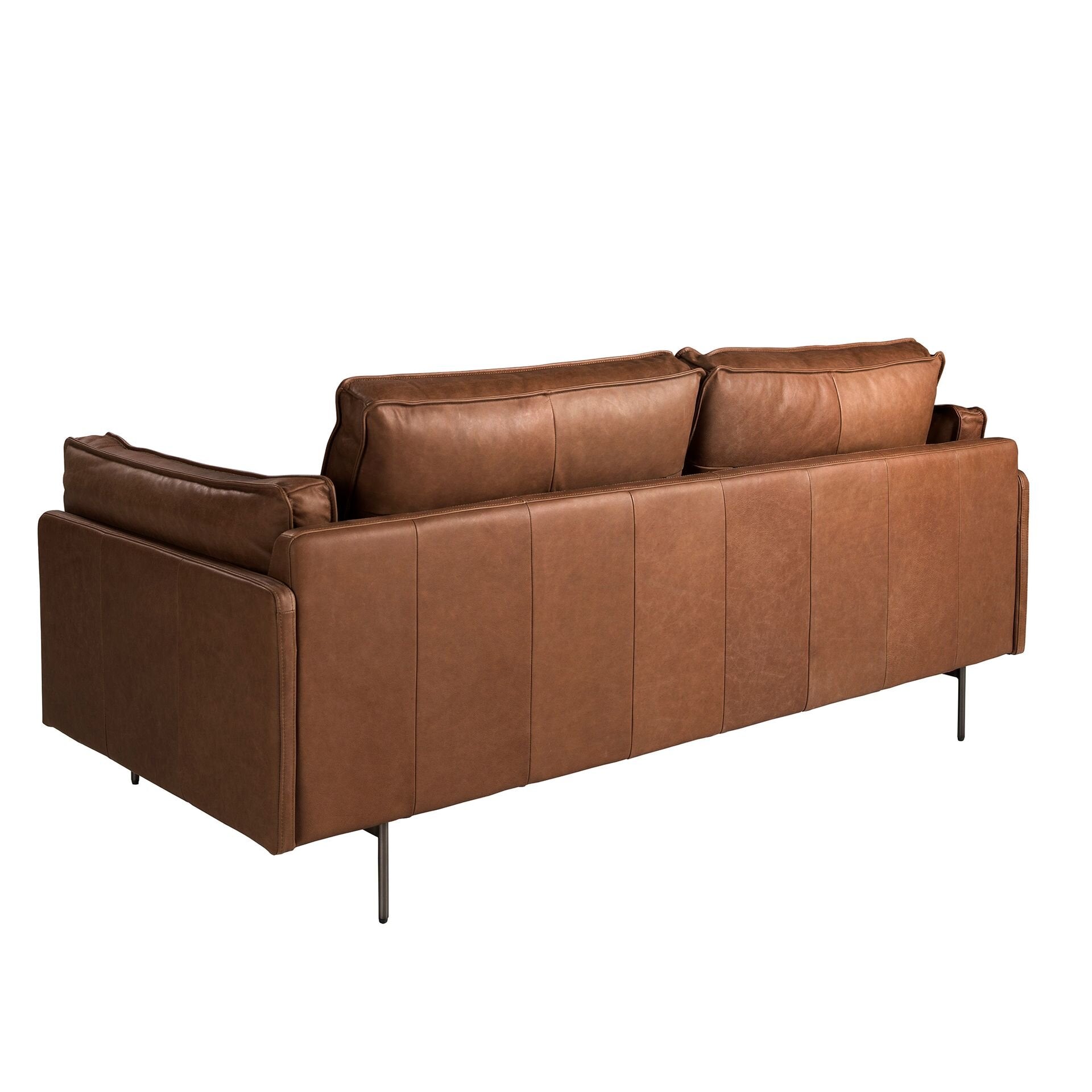 2 Seater Sofa Tobacco Brown Leather