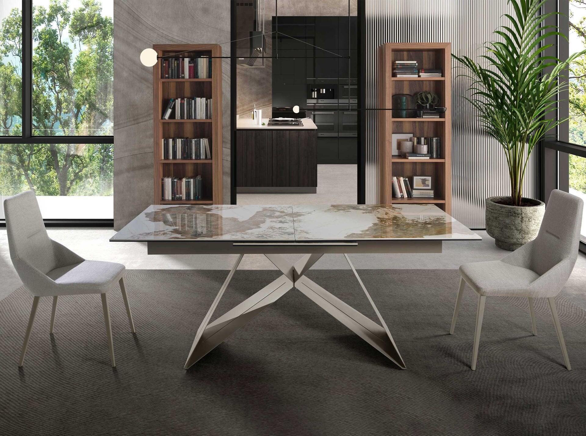 Walnut Wooden Shelf S1