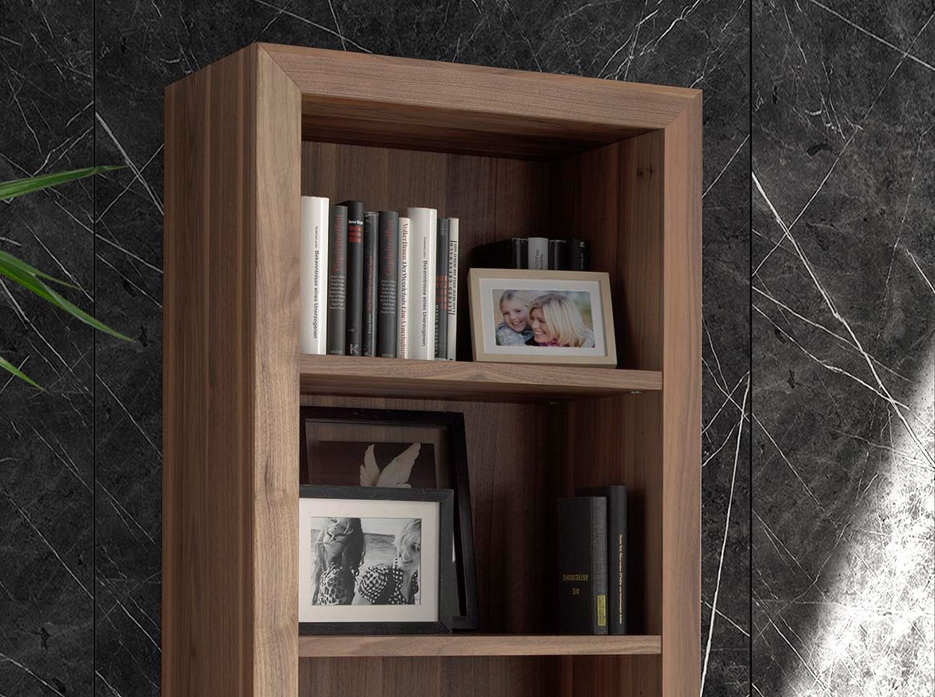 Walnut Wooden Shelf S1