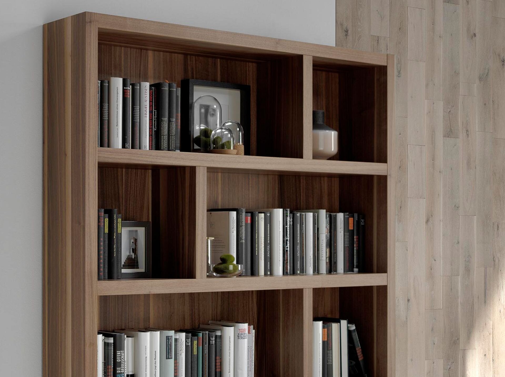 Walnut Wooden Shelf S2