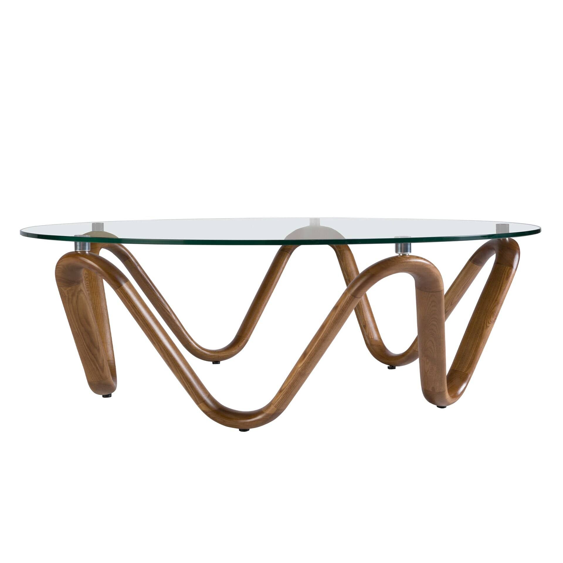 Round Glass Coffee Table
