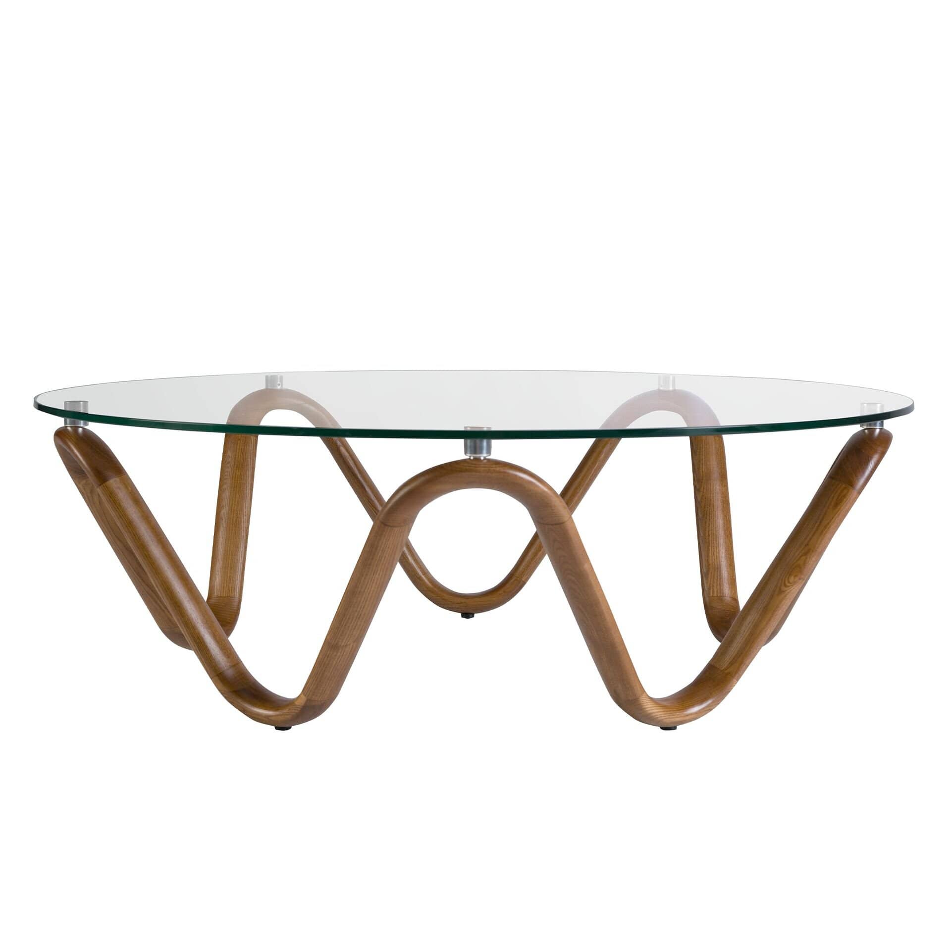 Round Glass Coffee Table