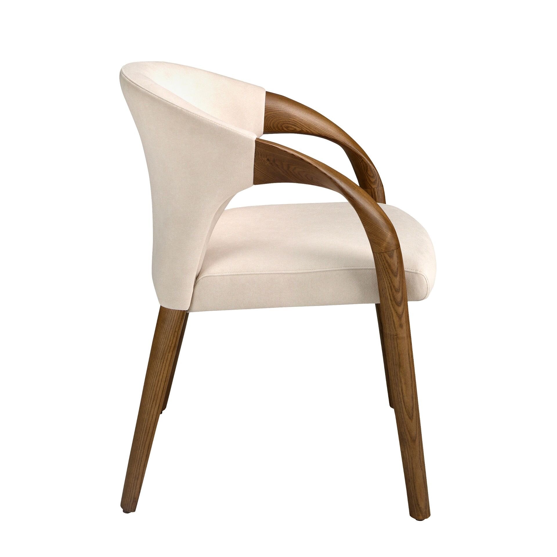 Cream Velvet Chair