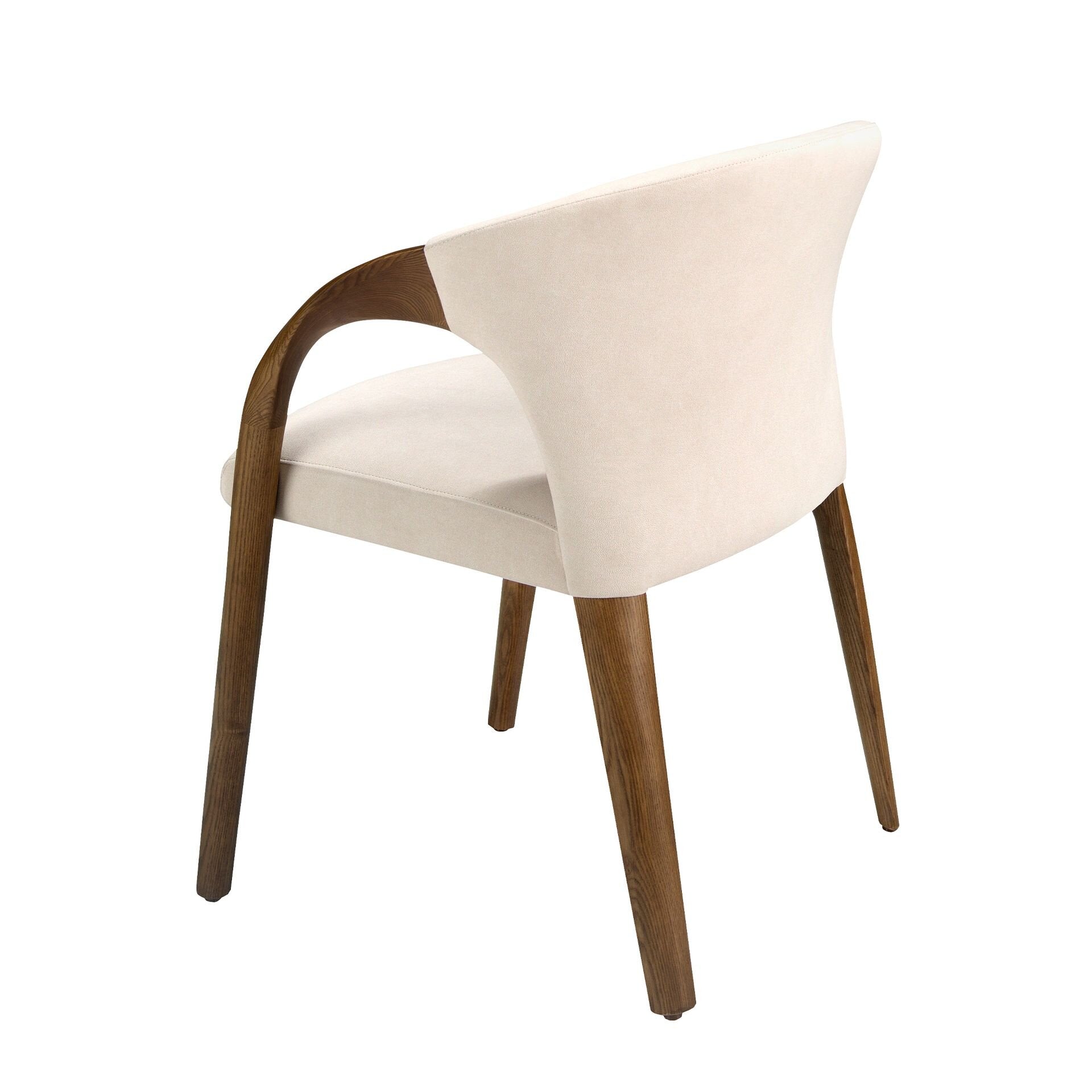 Cream Velvet Chair