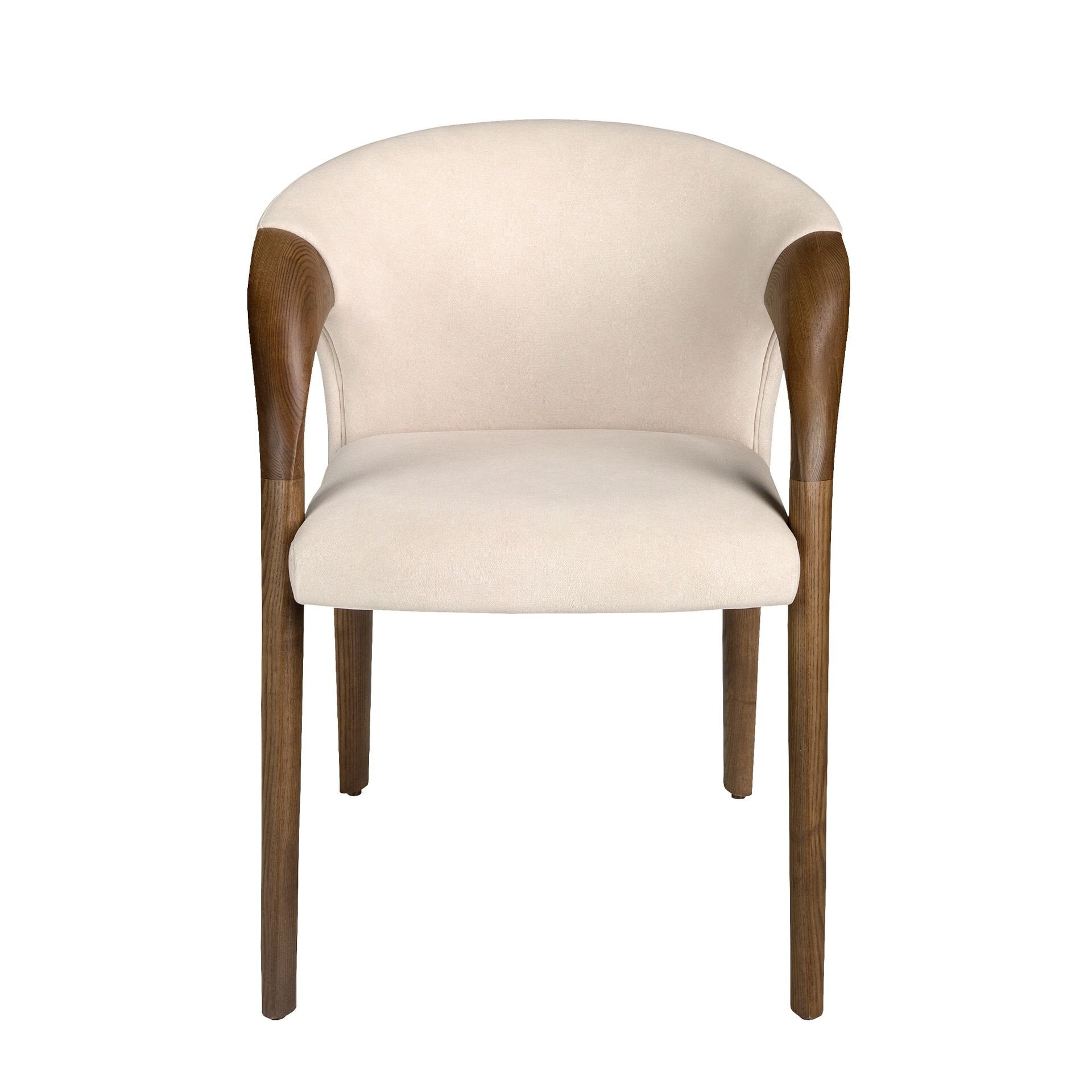 Cream Velvet Chair