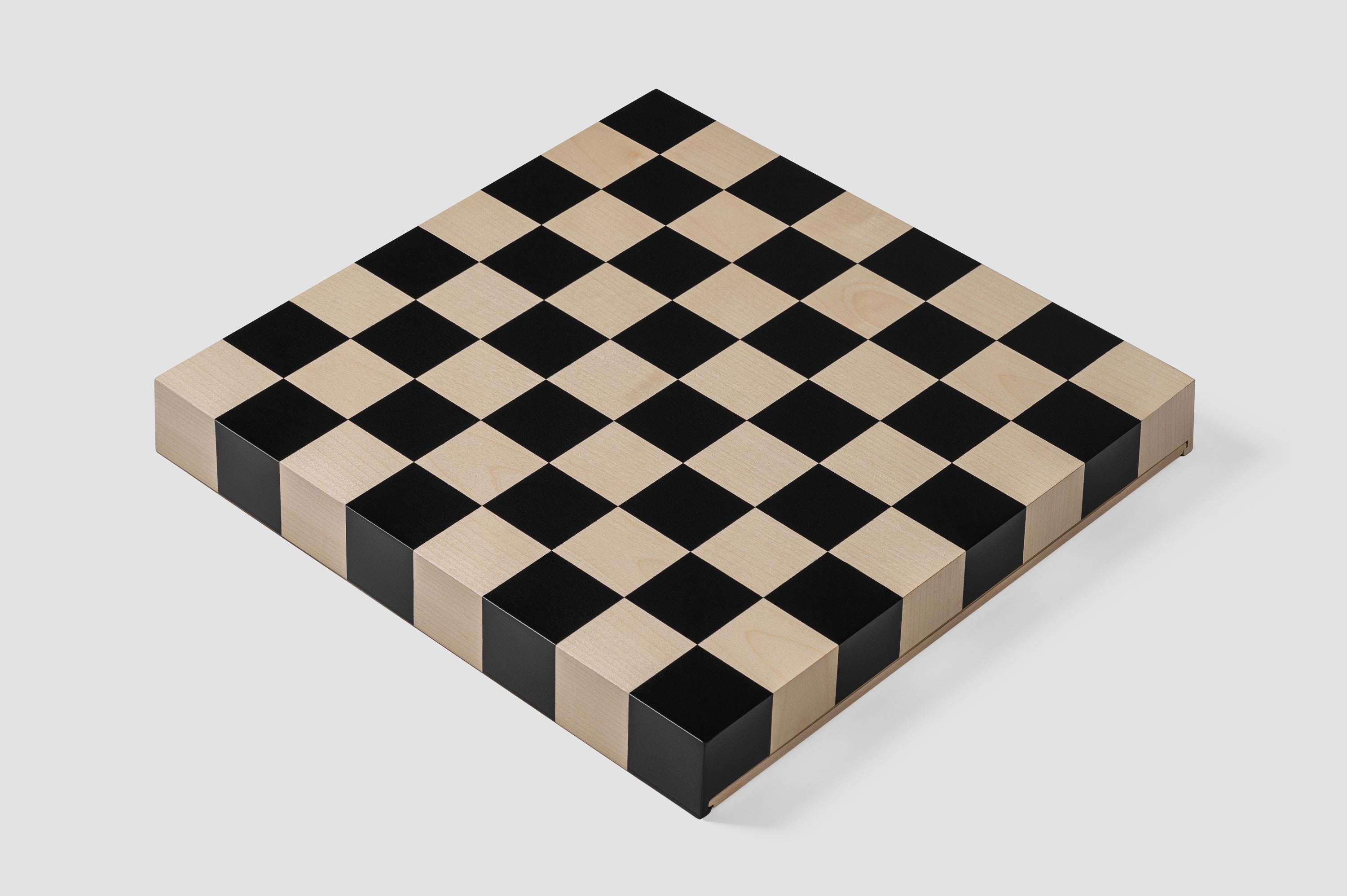 Maple wood chess 2