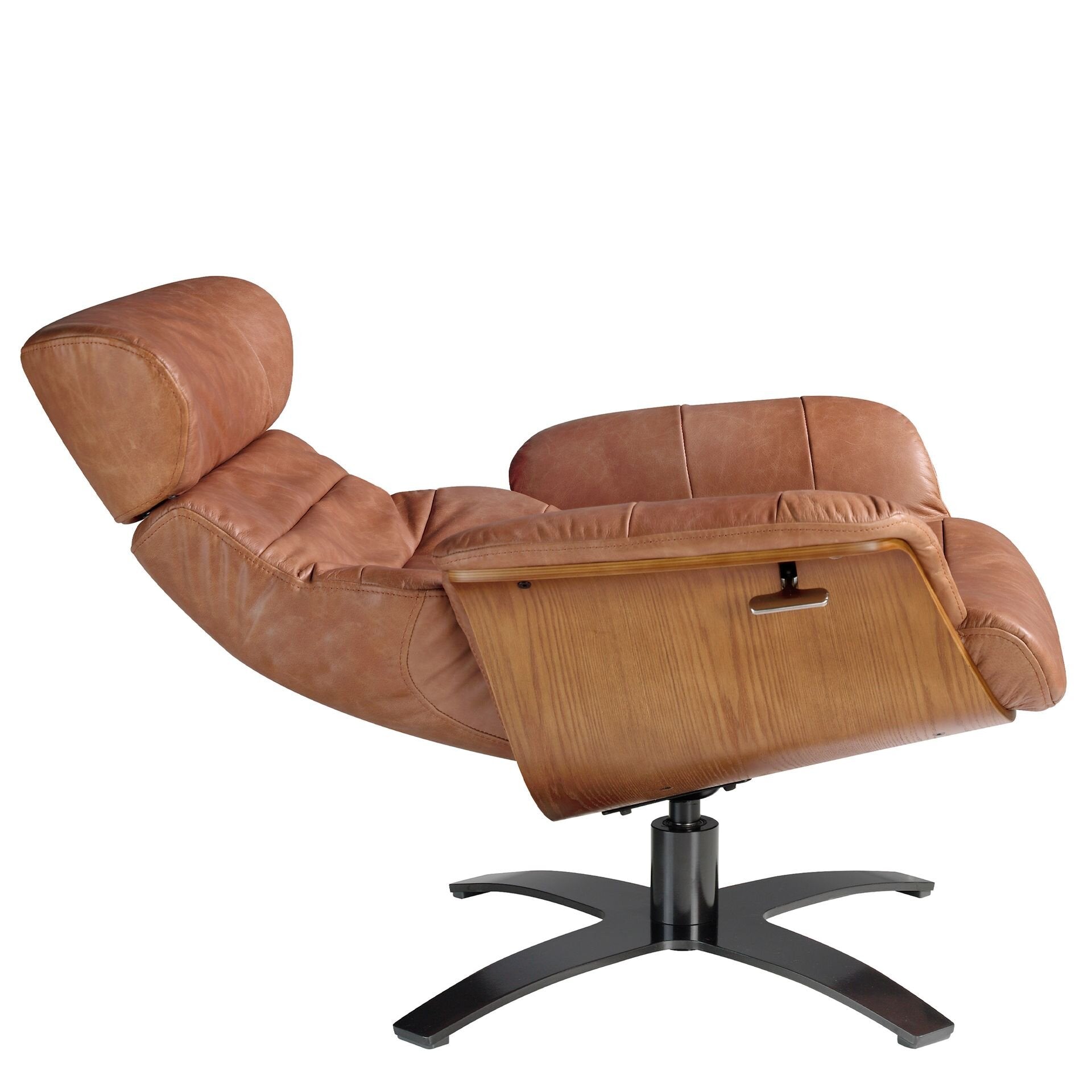 Camel Leather Armchair