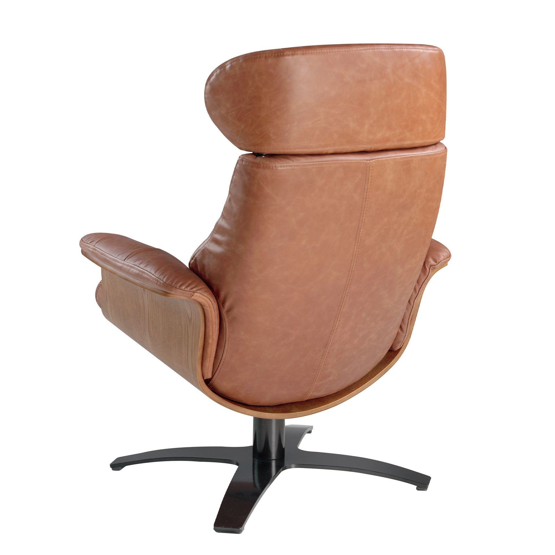Camel Leather Armchair