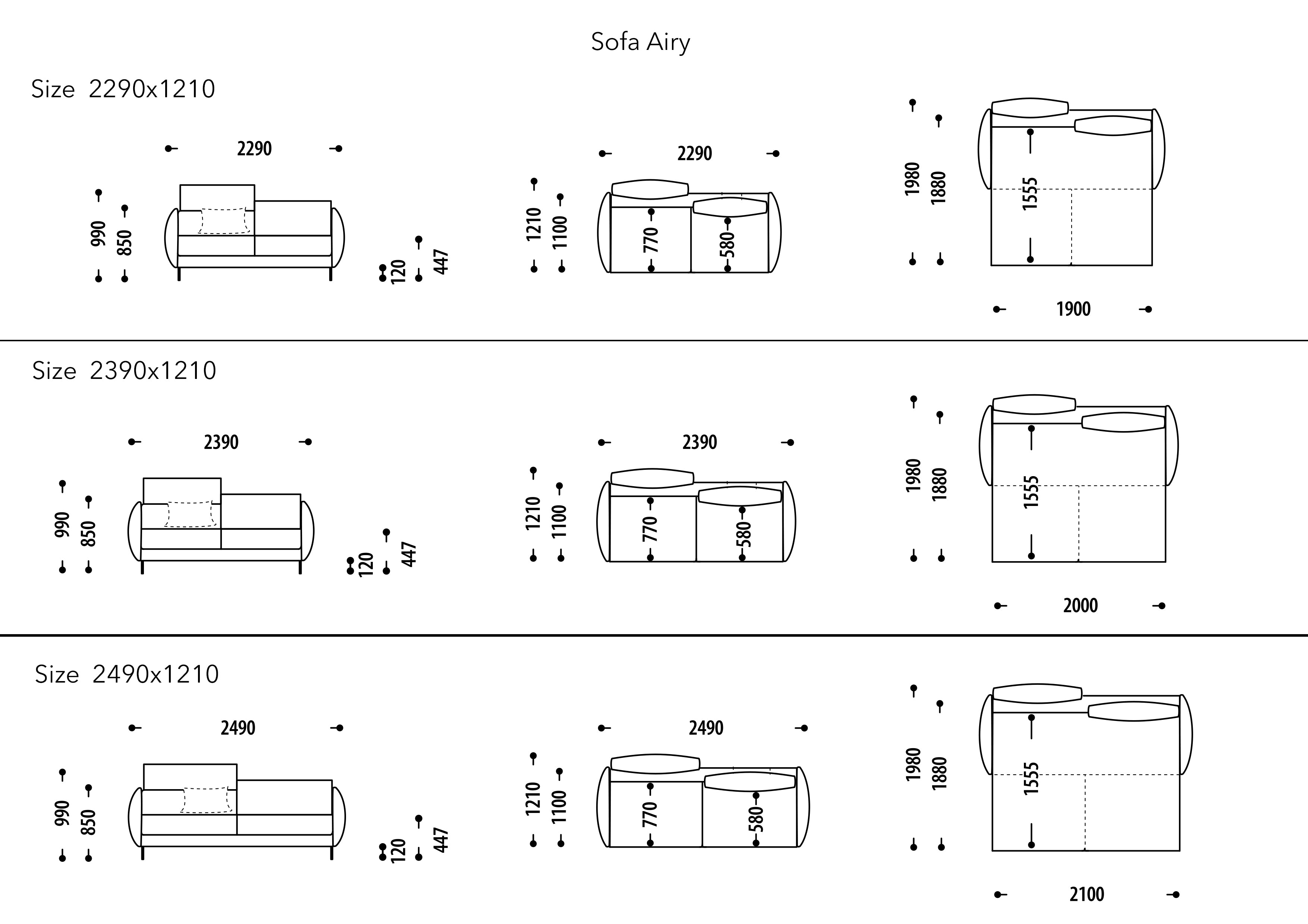 Sofa Airy