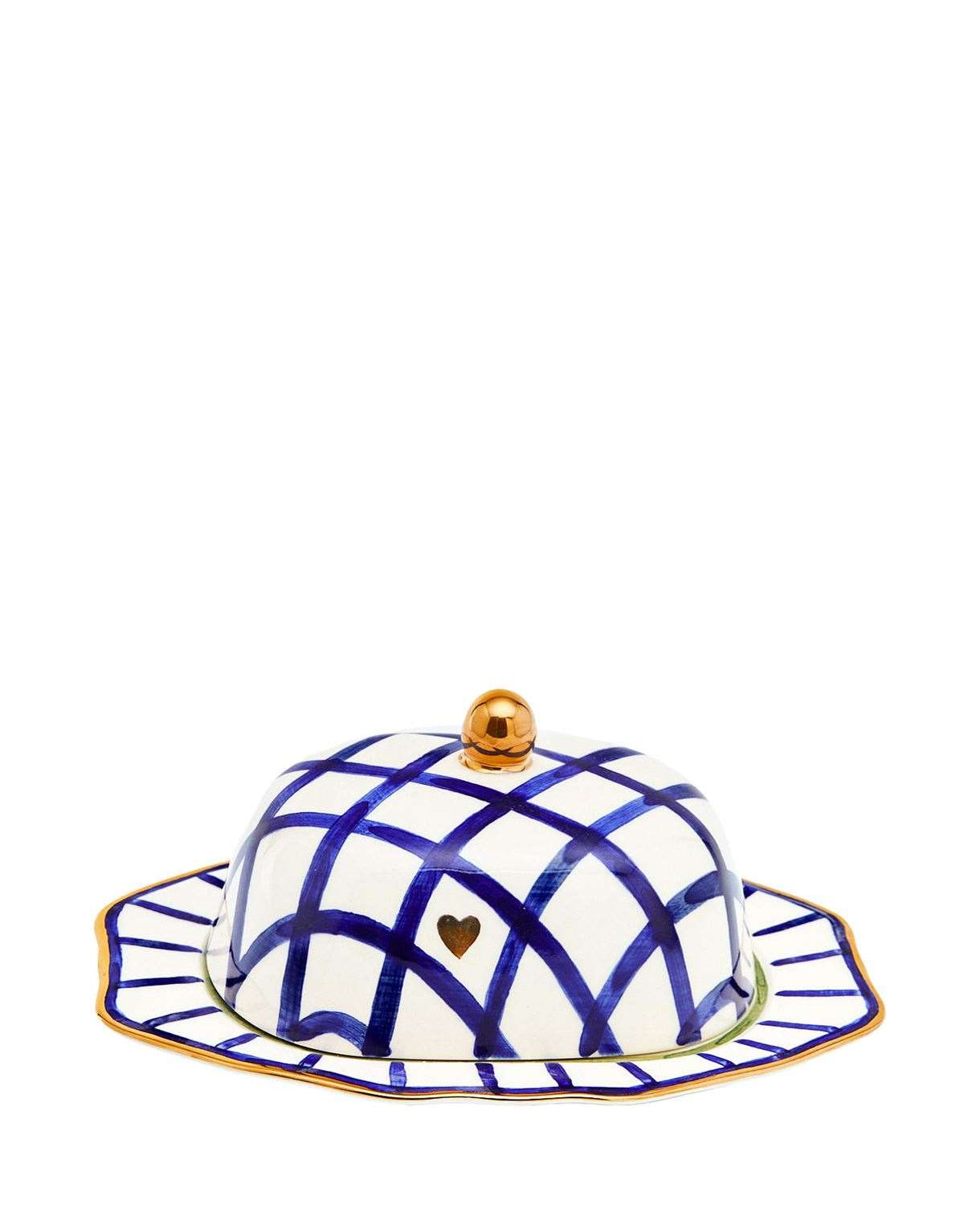 Ceramic butter dish Rabbit