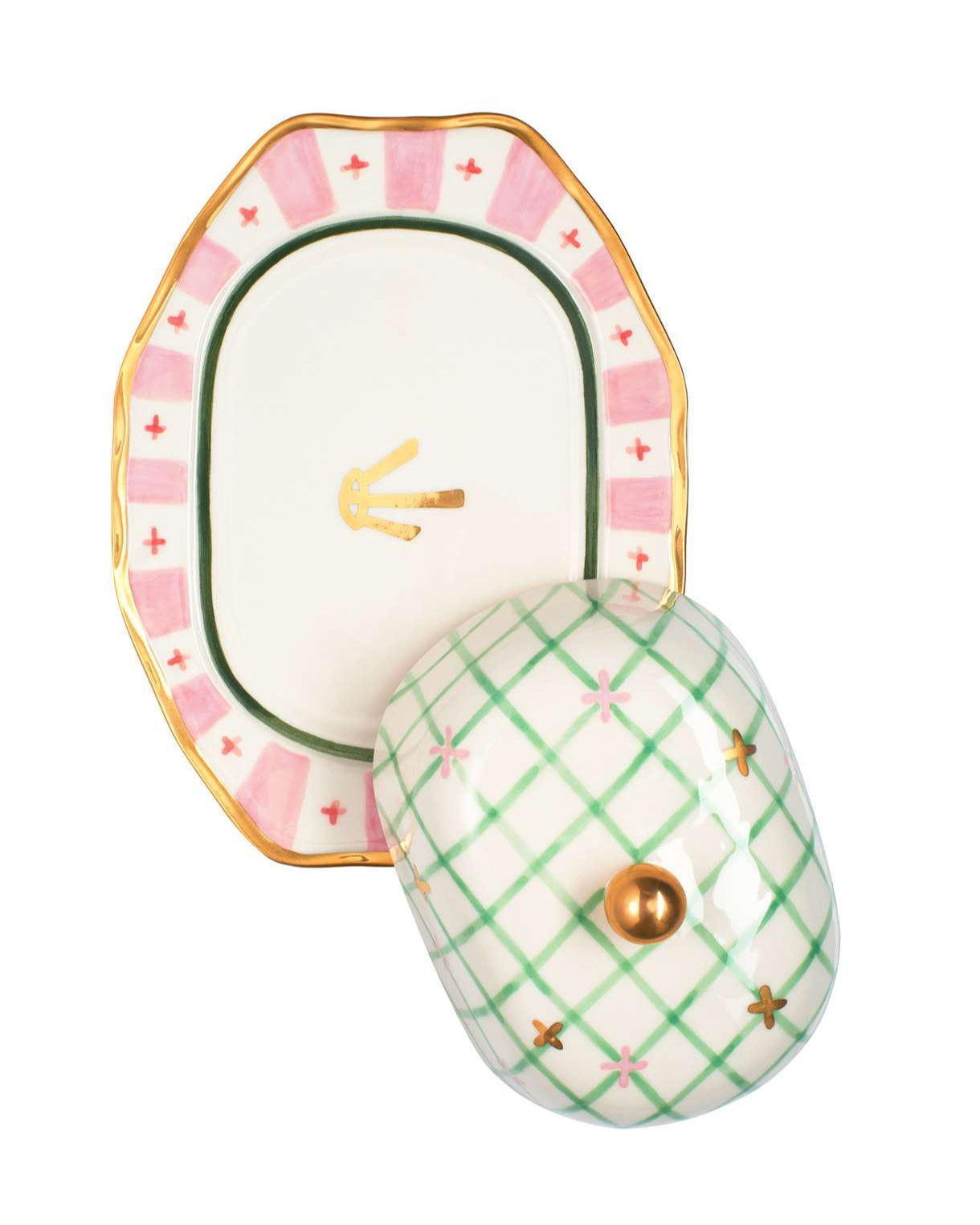 Ceramic butter dish