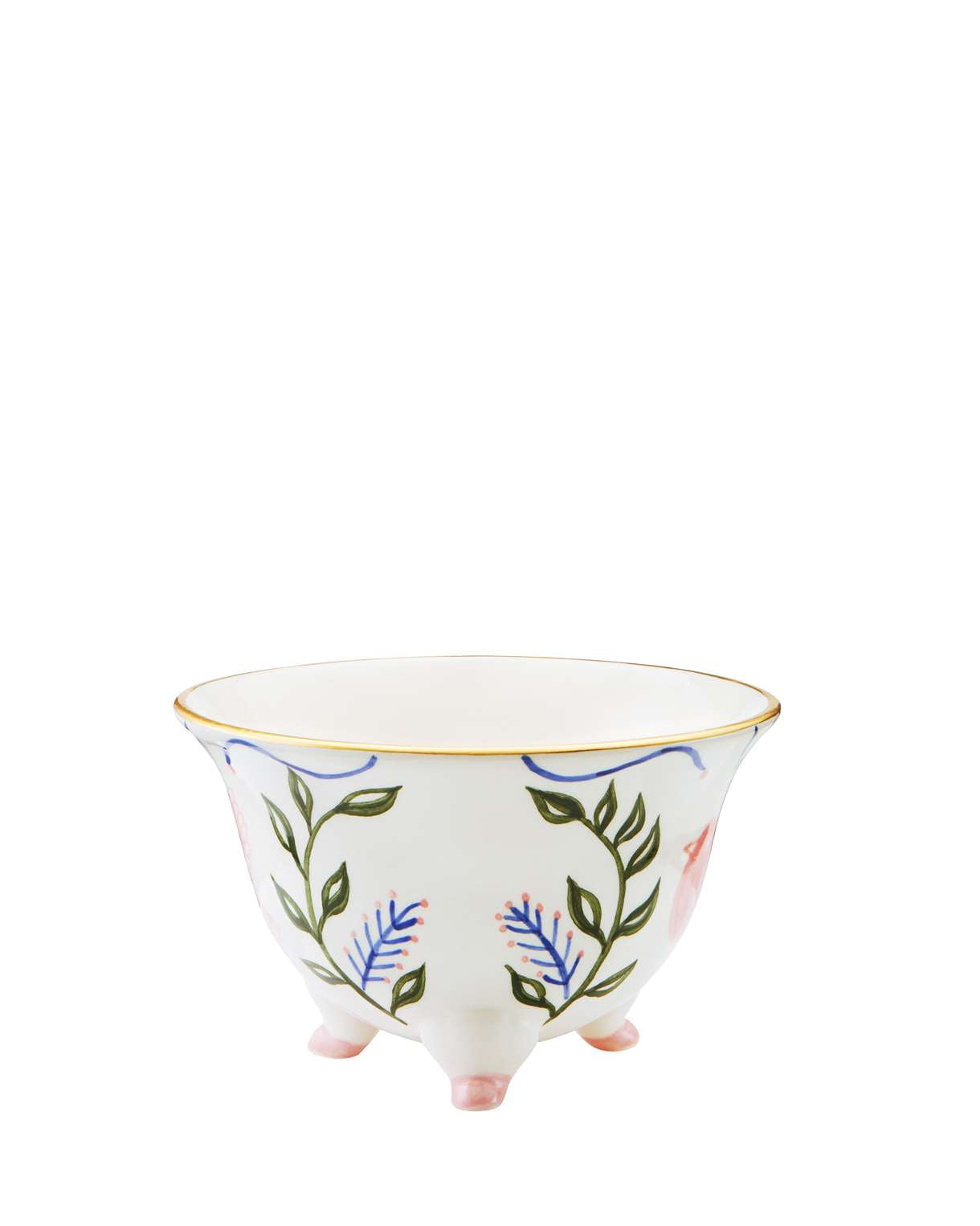 Ceramic cup with birds
