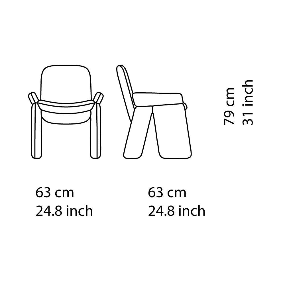CUT lounge chair