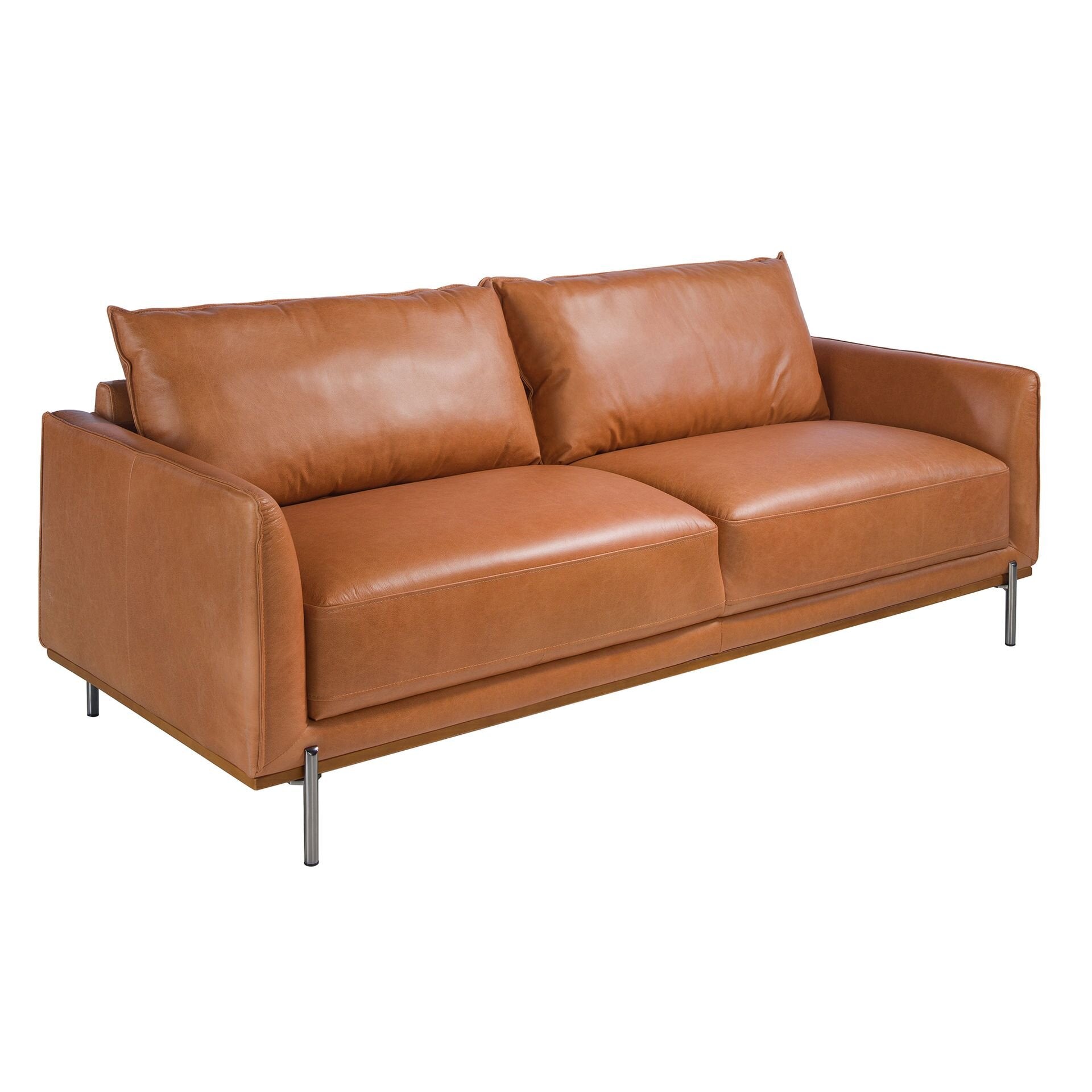 3 seater Sofa Brown Leather