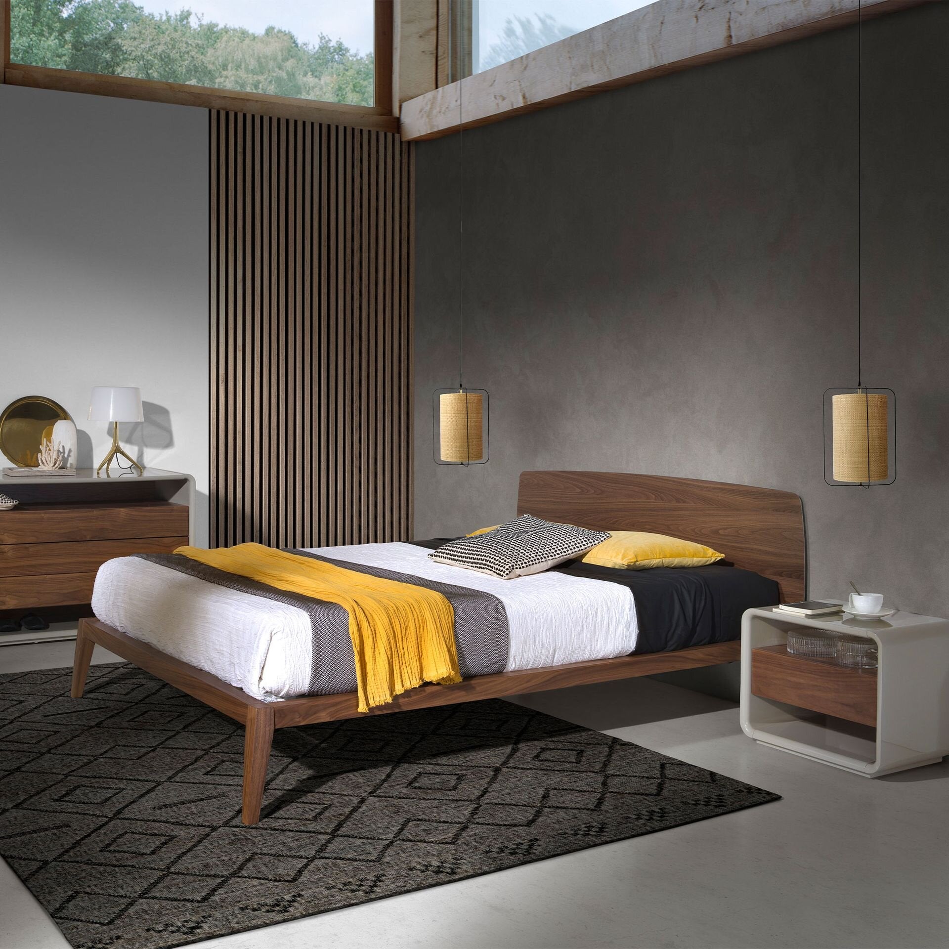 Walnut Bed