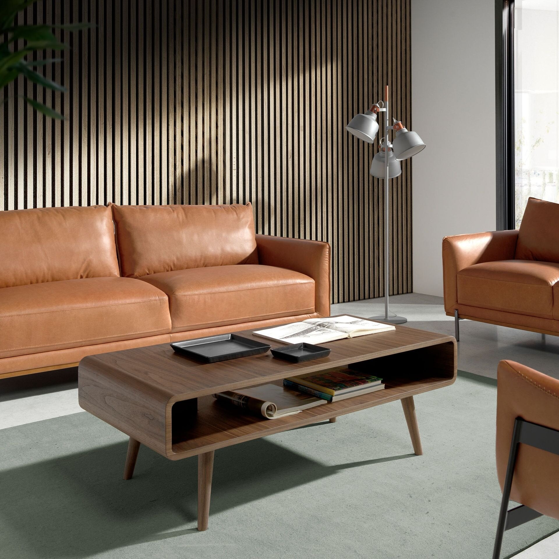 Rectangular Walnut Coffee Table