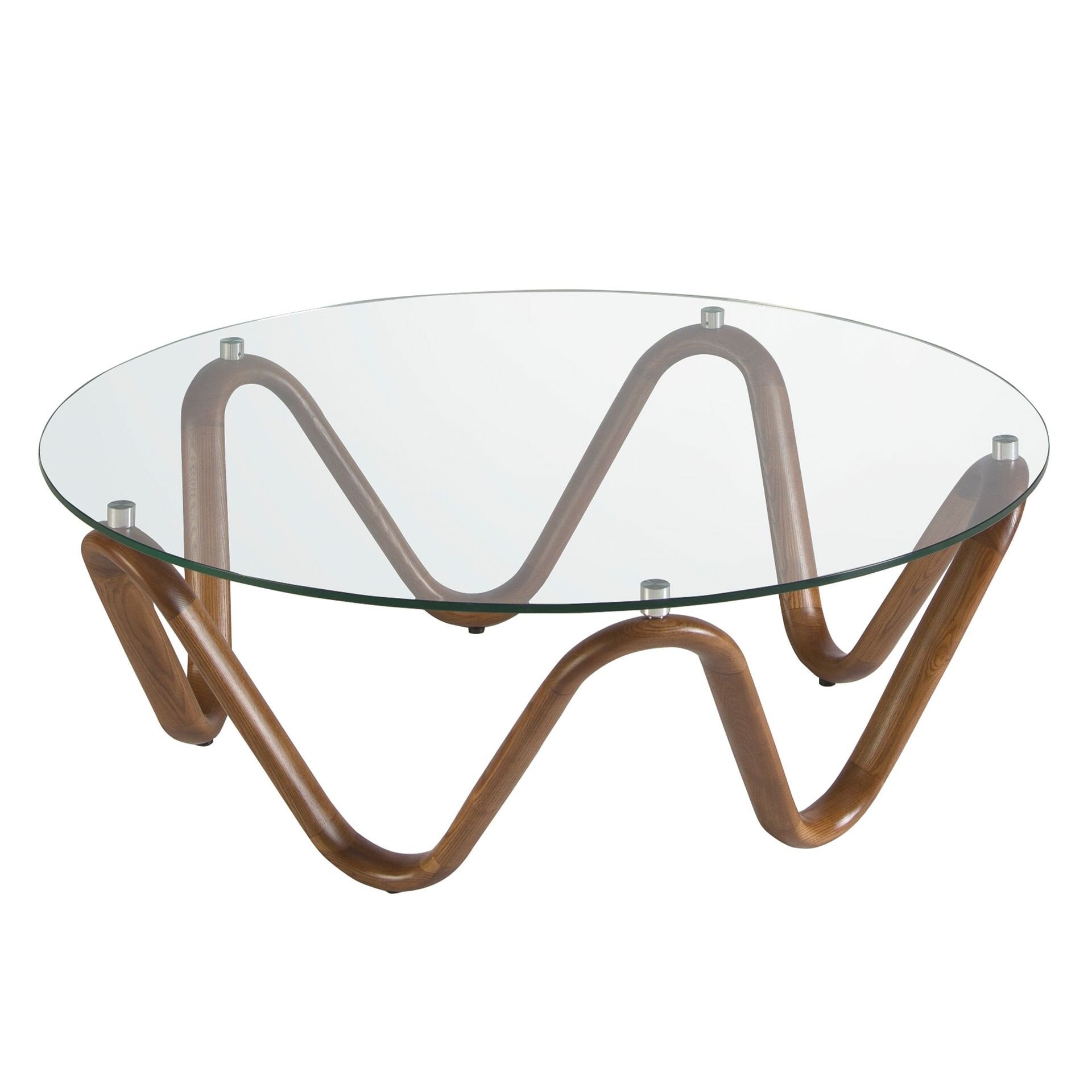 Round Glass Coffee Table