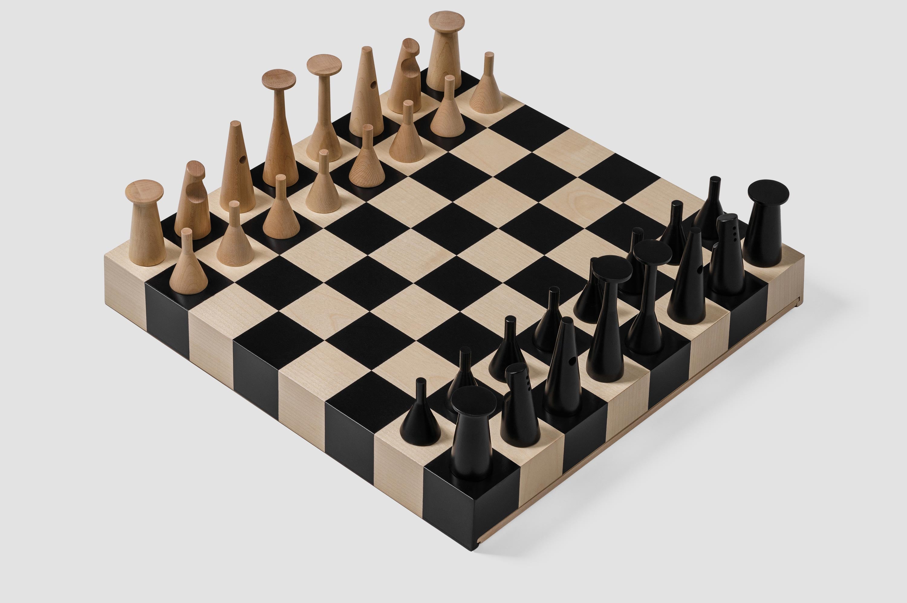 Maple wood chess