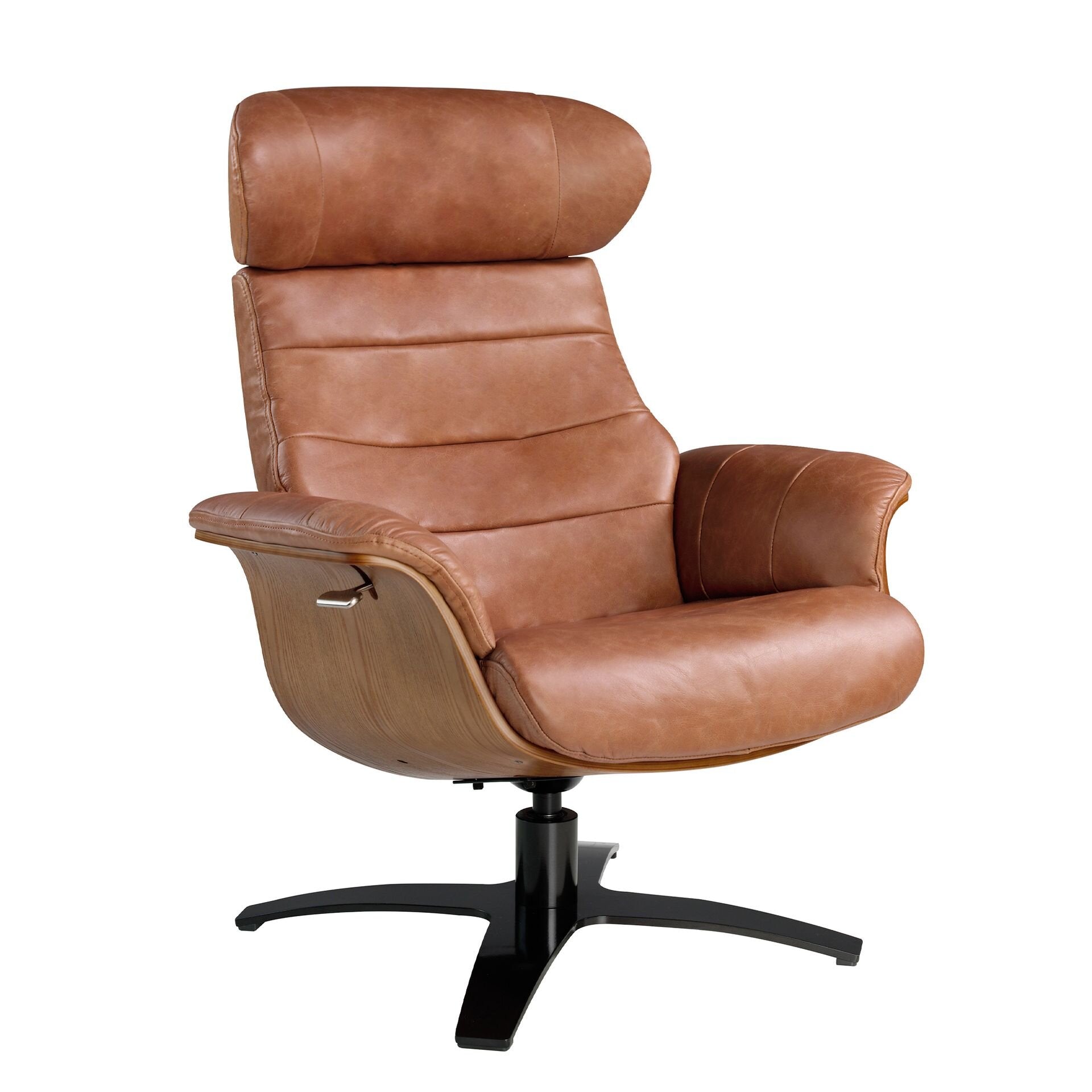 Camel Leather Armchair