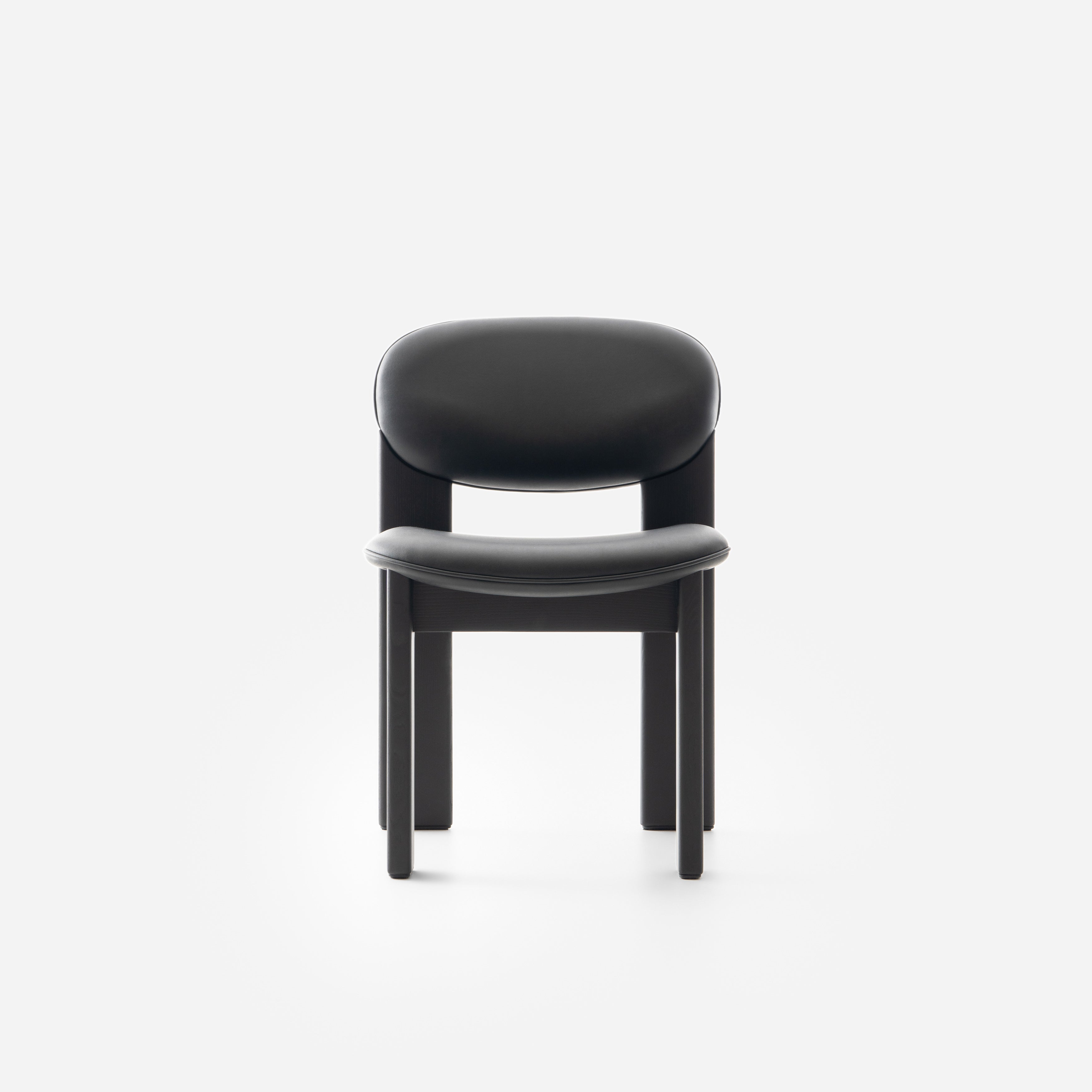 Archipen Chair In  Black Leather