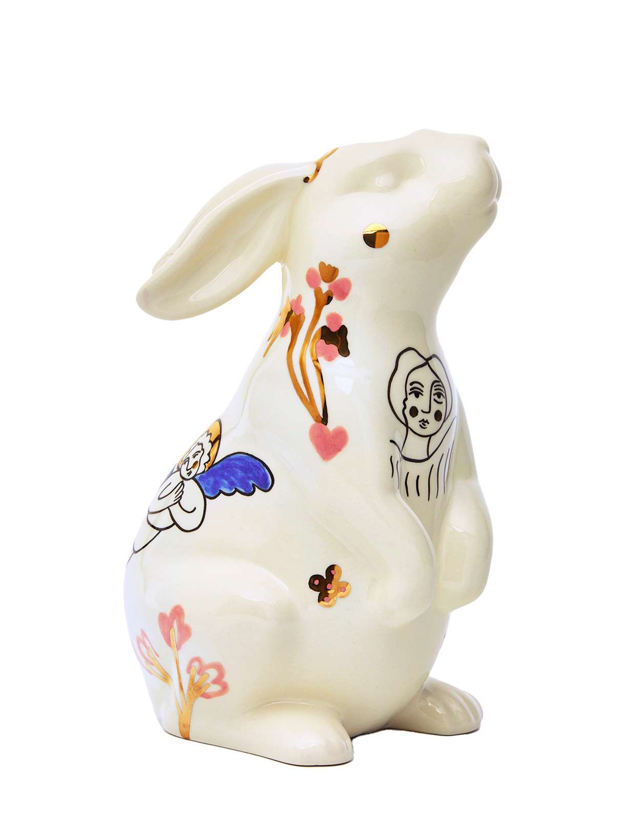 Rabbit shaped vase