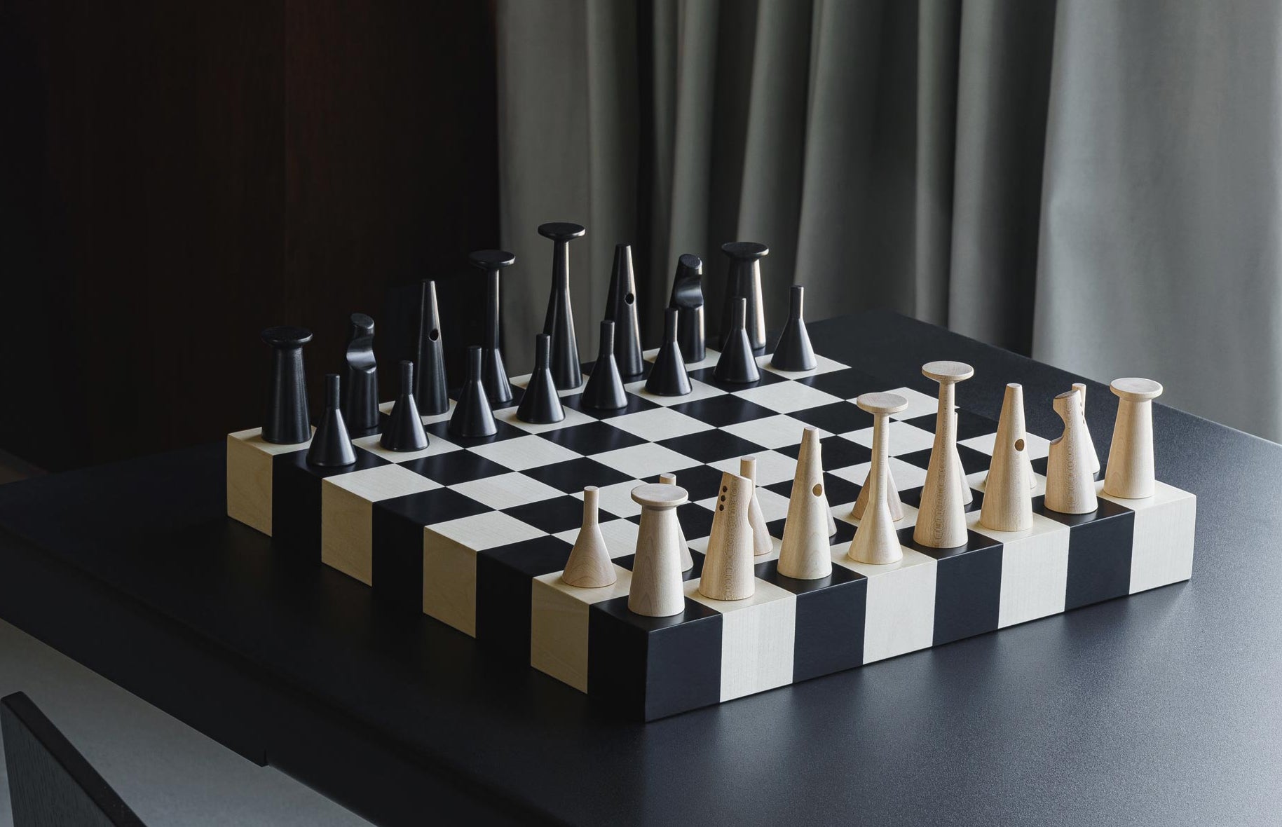 Maple wood chess