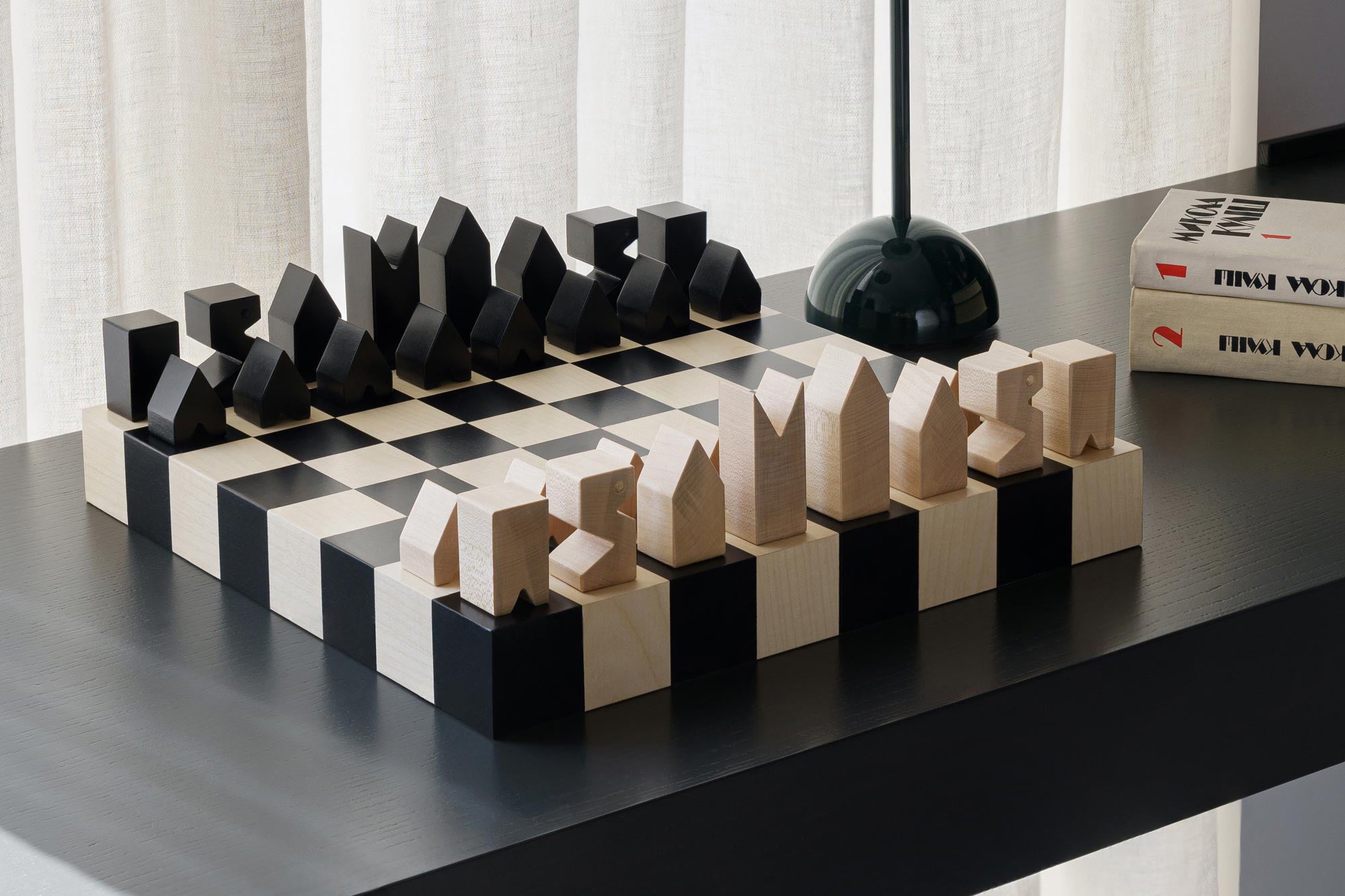 Maple wood chess 2