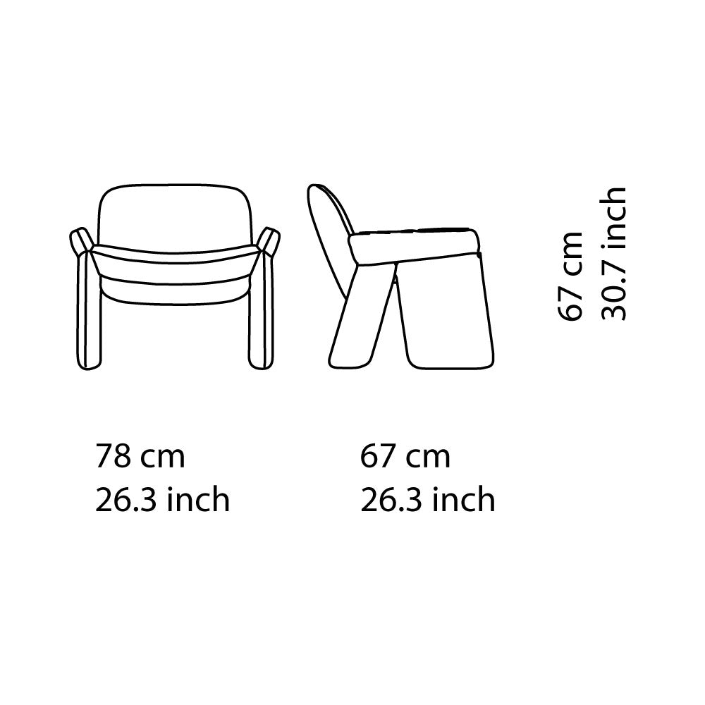 CUT Armchair