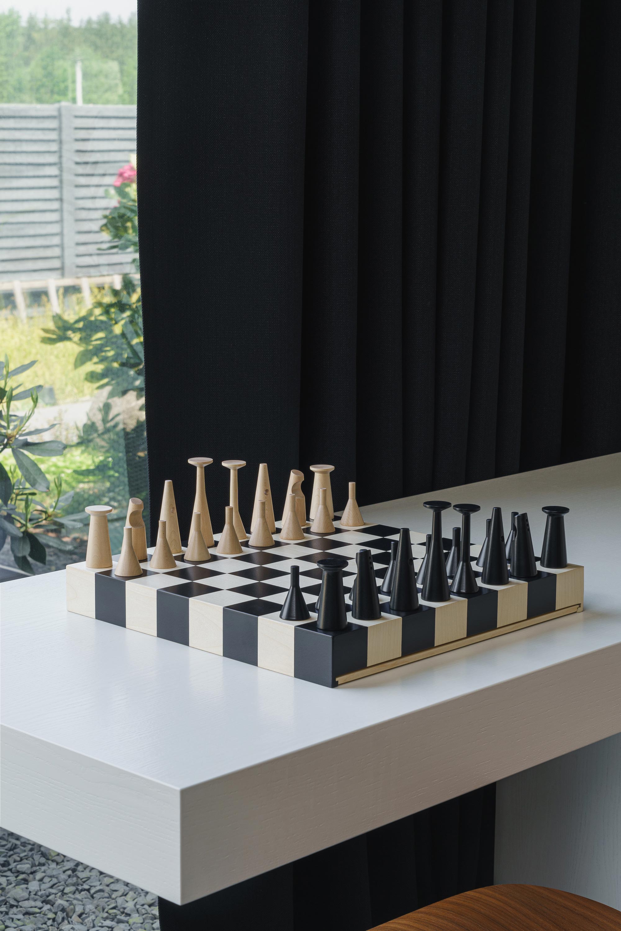 Maple wood chess