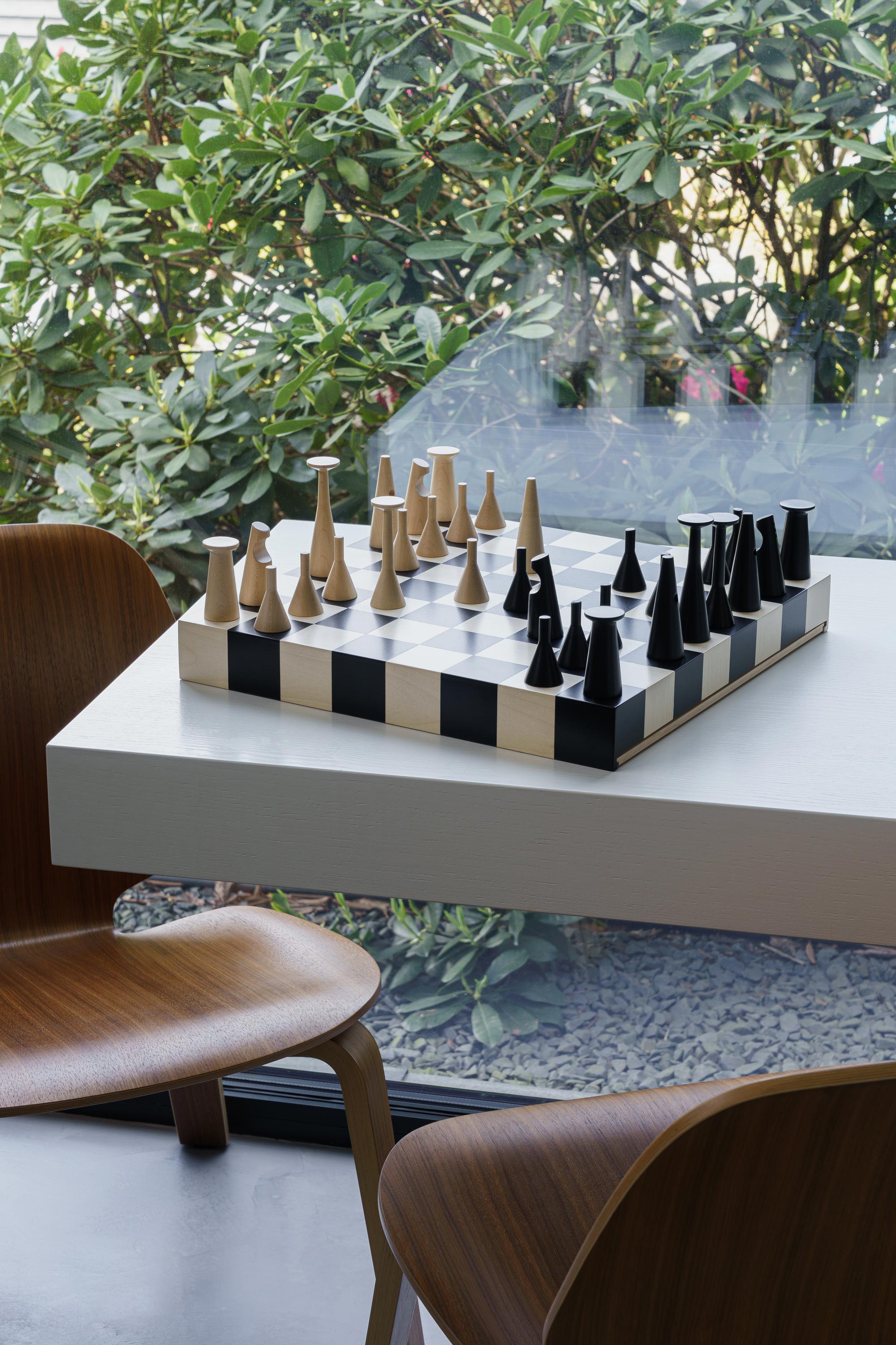 Maple wood chess