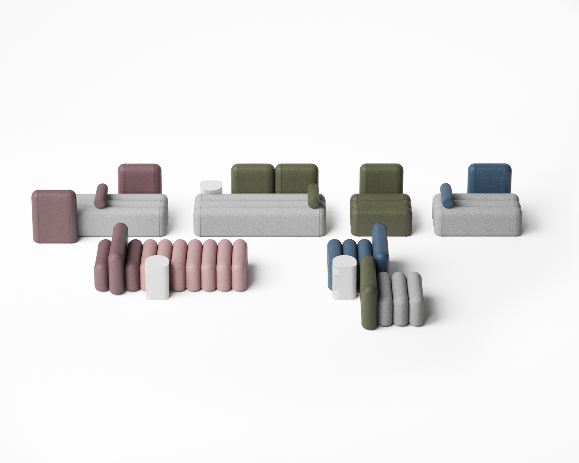 Puffa System Sofa M13